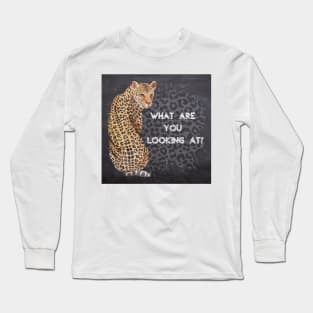 What are you looking at? Long Sleeve T-Shirt